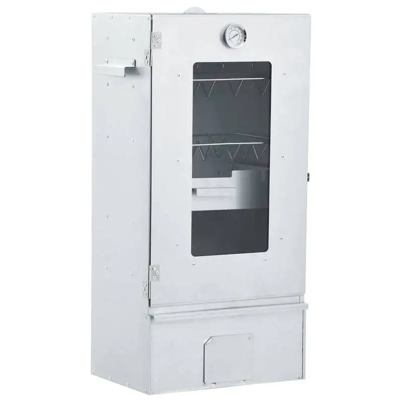 Ahumador vertical de humo frío en acero galvanizado 83 cm