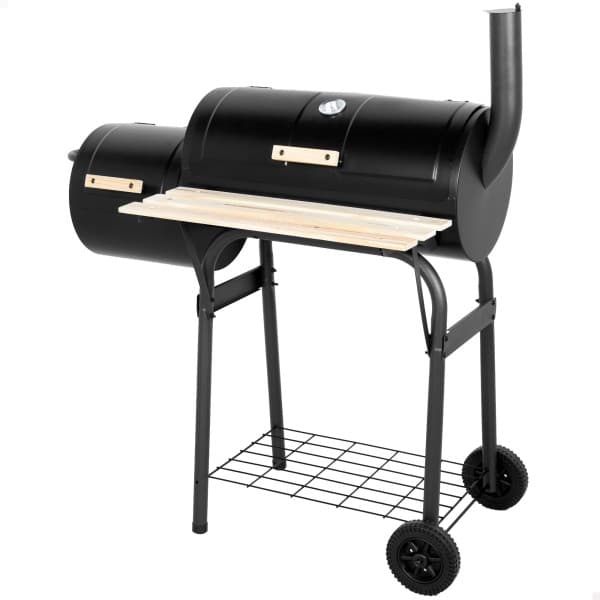 Barbacoa de carbón con ahumador Aktive 110 cm — ahumador offset