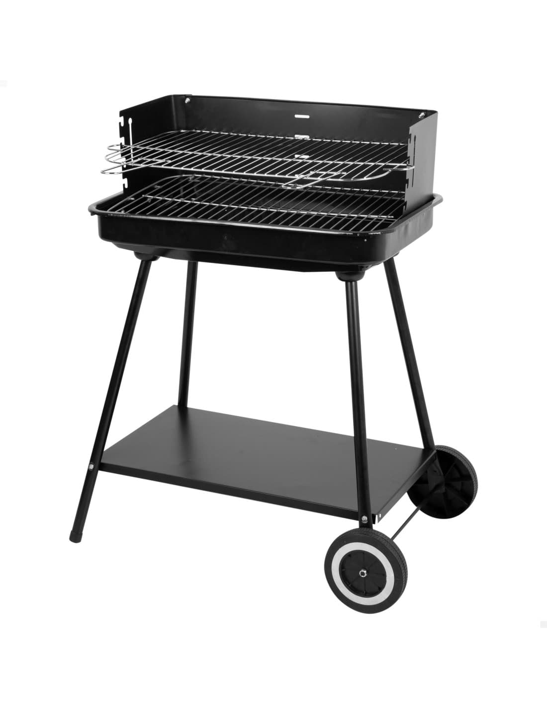 Barbacoa de carbón Aktive con parrilla regulable en 4 alturas 55 cm — barbacoa de carbón