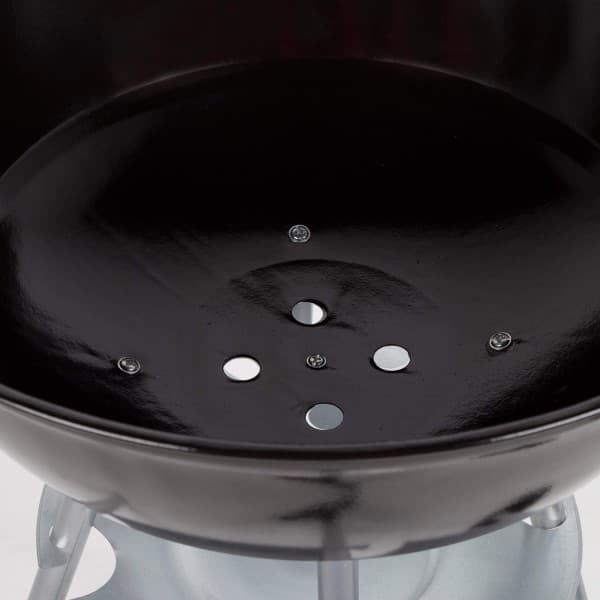 Barbacoa de carbón portátil con dos parrillas Aktive 46 cm — barbacoa de carbón