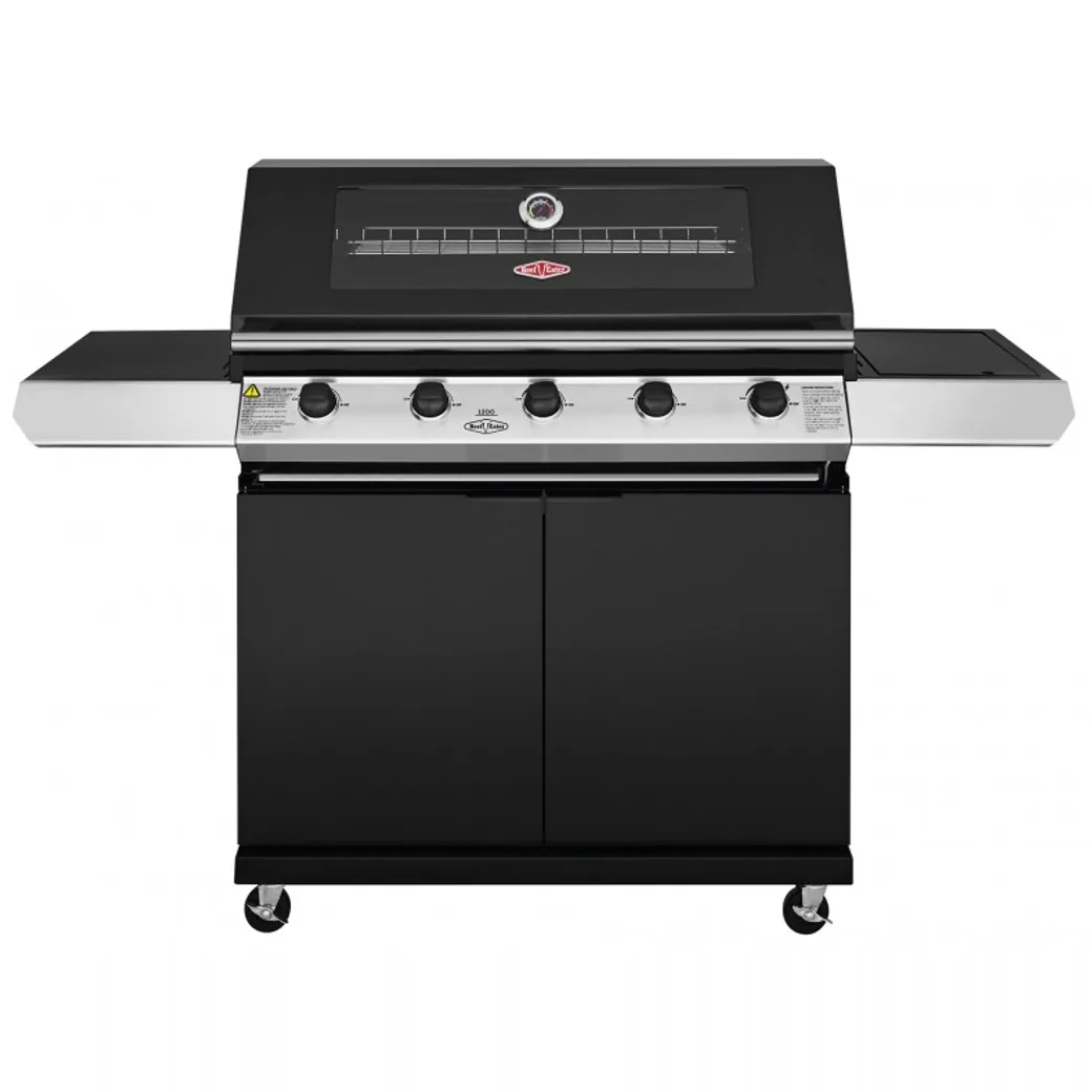Barbacoa de gas BeefEater Discovery 1200E 5 quemadores con carro — barbacoa de gas 5 quemadores