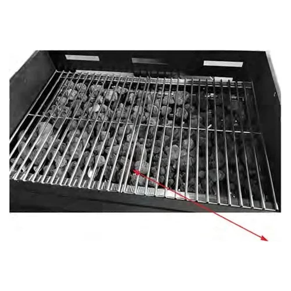 Barbacoa de gas Imor Cazorla de 3 quemadores con roca de lava — barbacoa de gas con roca de lava