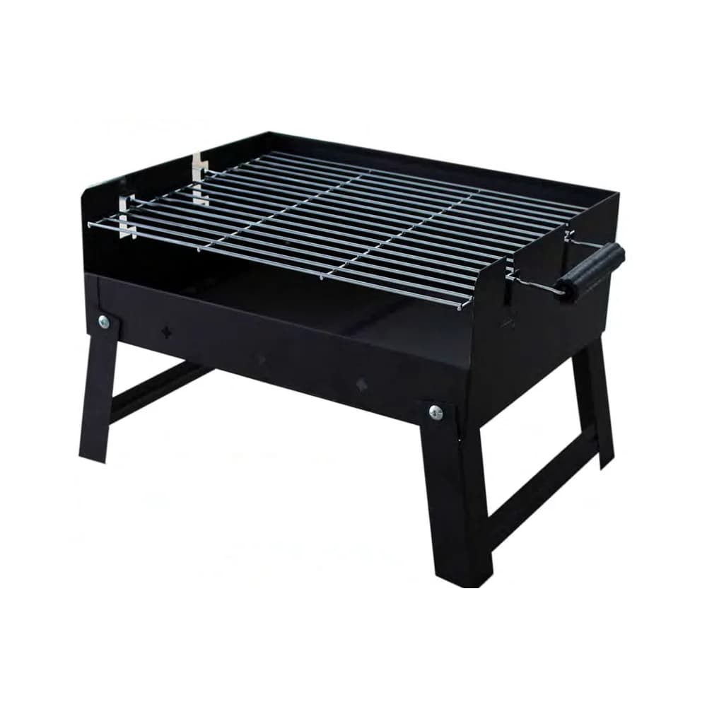 Barbacoa portátil de carbón Imor Aventure con parrilla cromada — barbacoa portátil