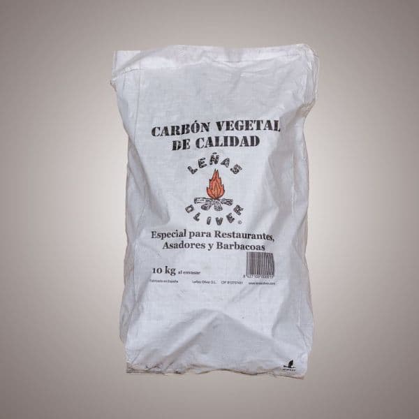 Carbón vegetal de calidad para barbacoa 10 Kg — carbón vegetal