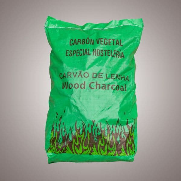 Carbón Vegetal de Encina para Hostelería 15 Kg — carbón vegetal