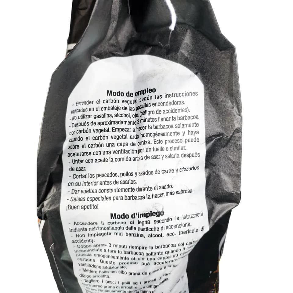 Carbón vegetal ÖKO GRILL 10 kg (2 sacos de 5 kg) — carbón vegetal