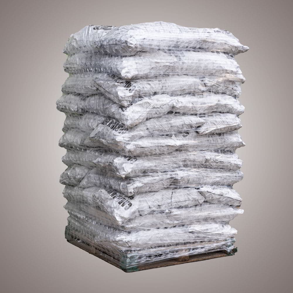 Carbón Vegetal de Quebracho Blanco 15 Kg: formato en palé