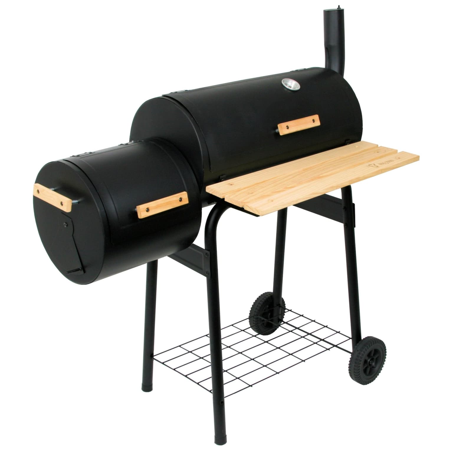 Carro Grill BBQ-Toro con Hogar Lateral — carro grill