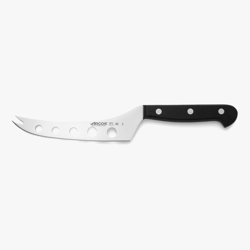 Cuchillo de queso Arcos Universal 14,5 cm con hoja de alvéolos — cuchillo de queso