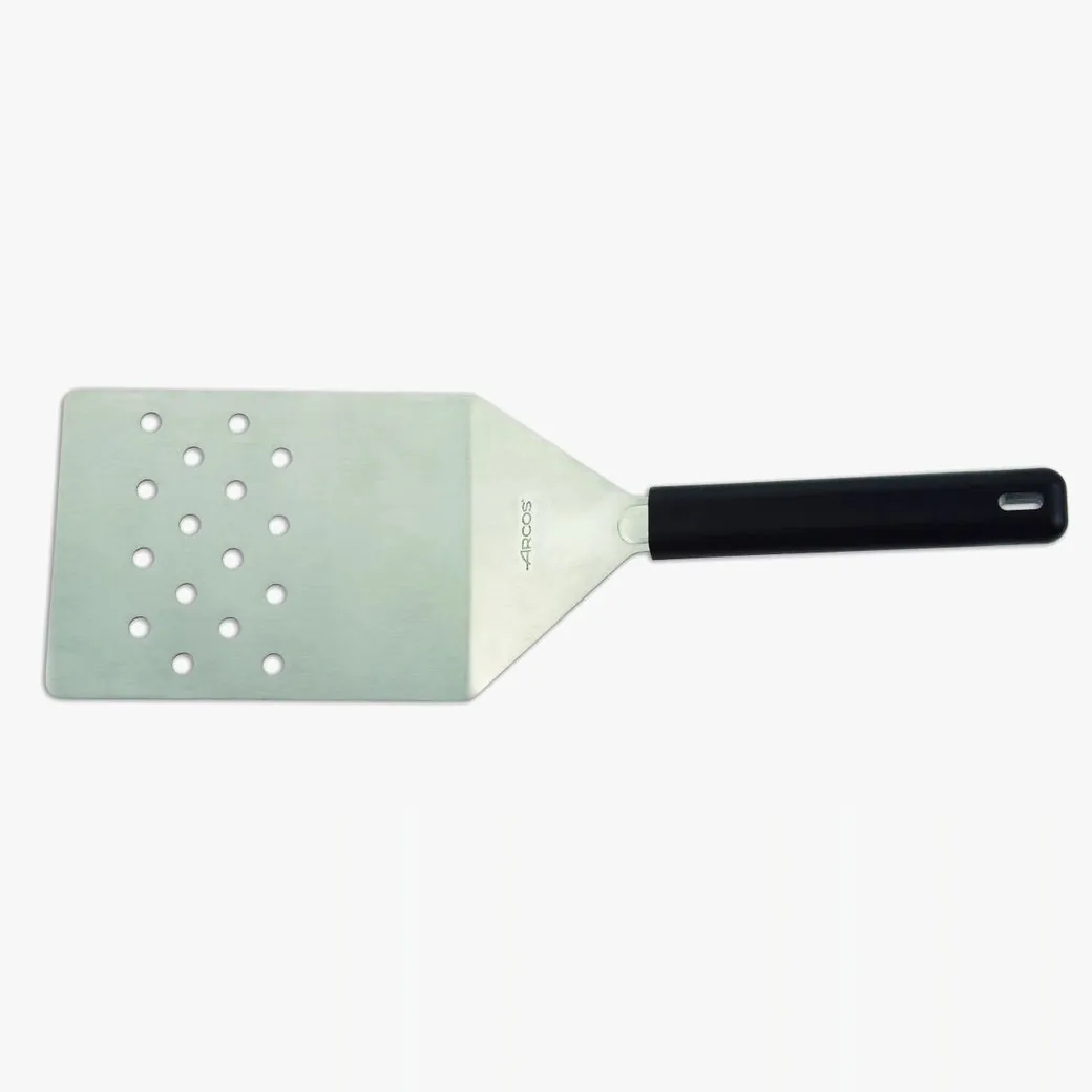 Espátula de servir Arcos 175 mm de acero inoxidable con mango negro — espátula de servir