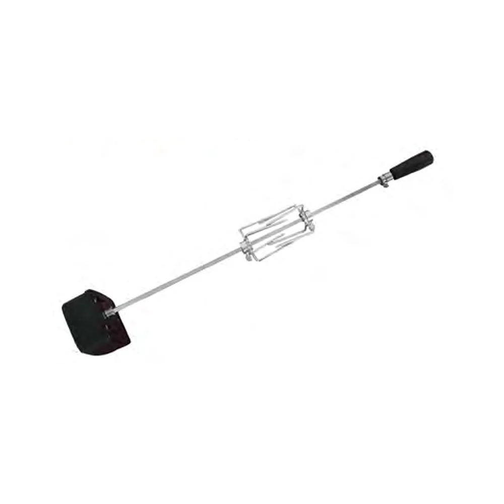 Espetón de acero inoxidable Imor de 70 cm con motor a pilas — espetón para barbacoa