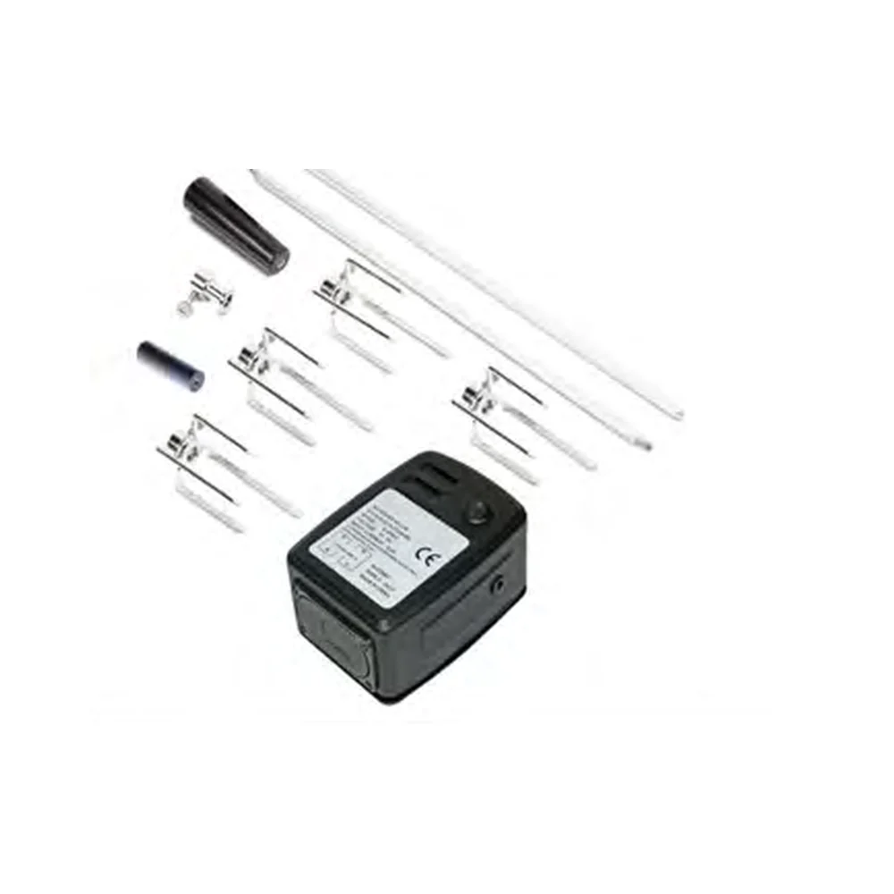 Espetón de acero inoxidable Imor de 98 cm con motor a pilas — espetón 98 cm