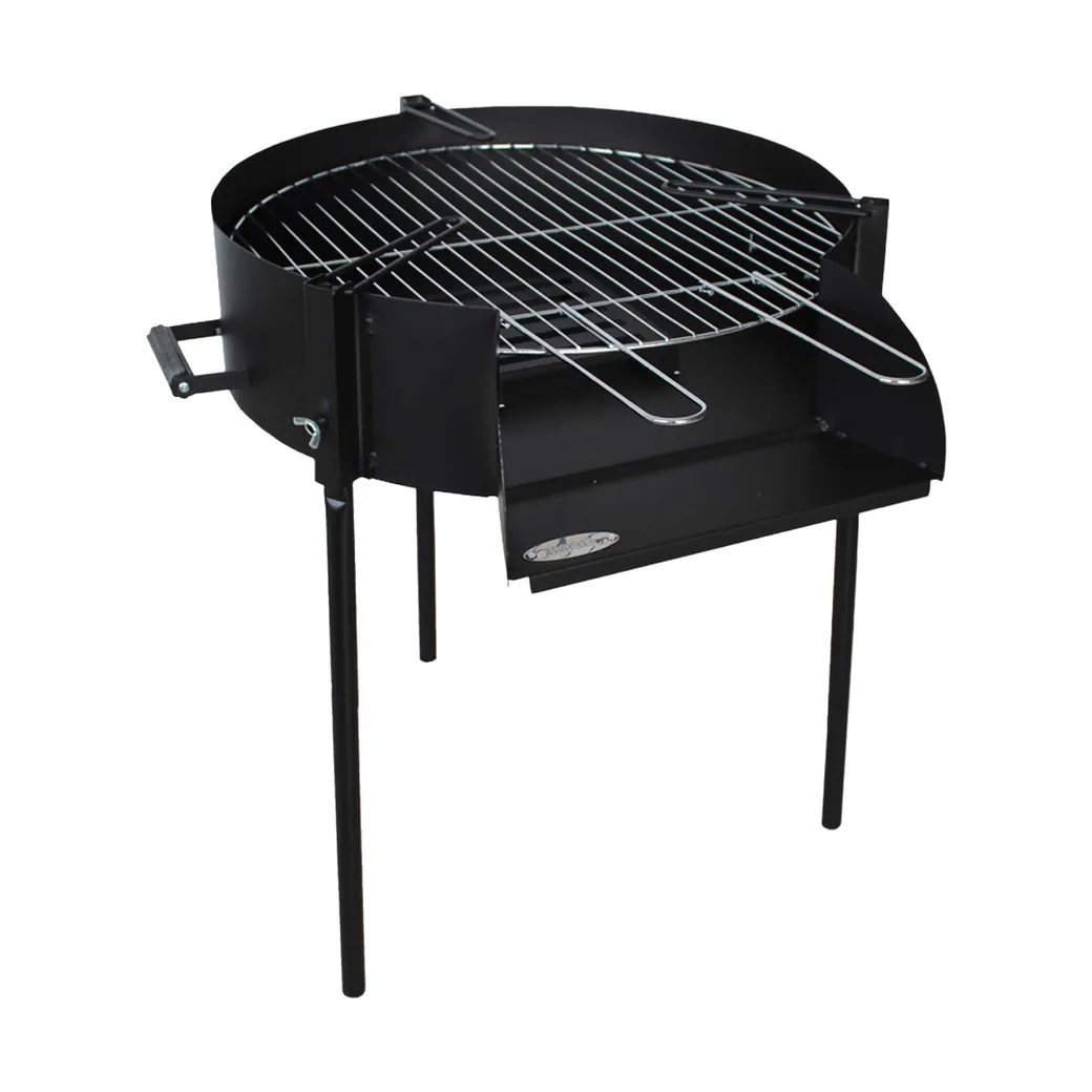 Paellero Imor de 50 cm para leña y carbón con parrilla