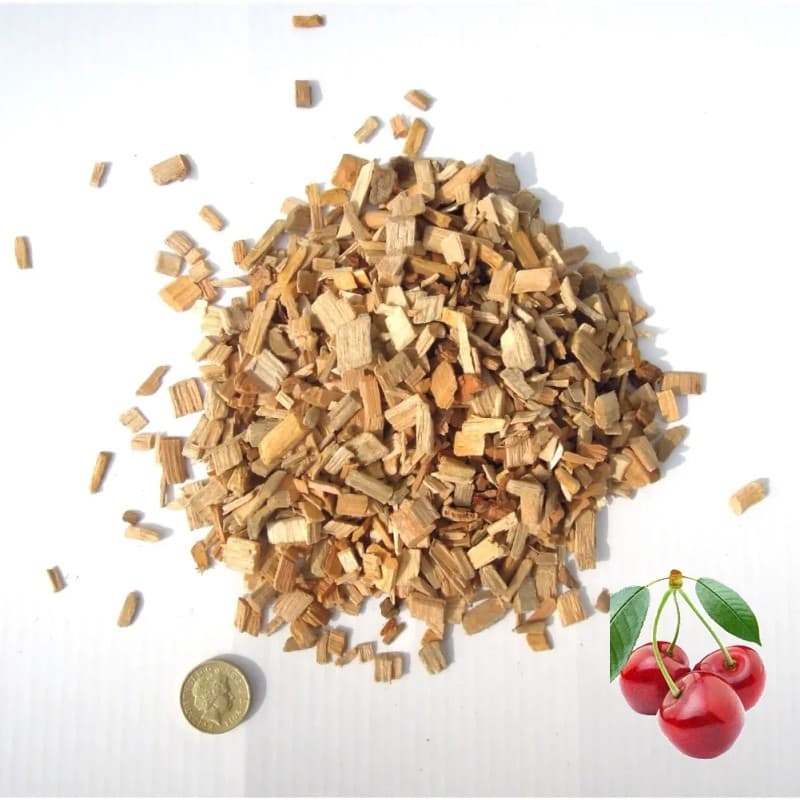 Virutas de cerezo para ahumar 125 g