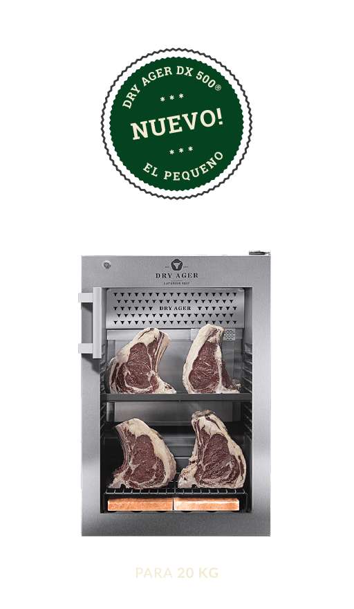 Cámara de maduración en seco Dry Ager DX500 para carne