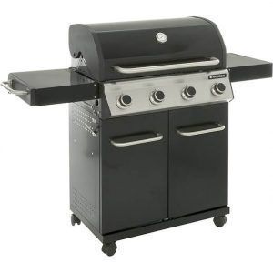 Barbacoa de gas Naterial Kenton de cuatro quemadores
