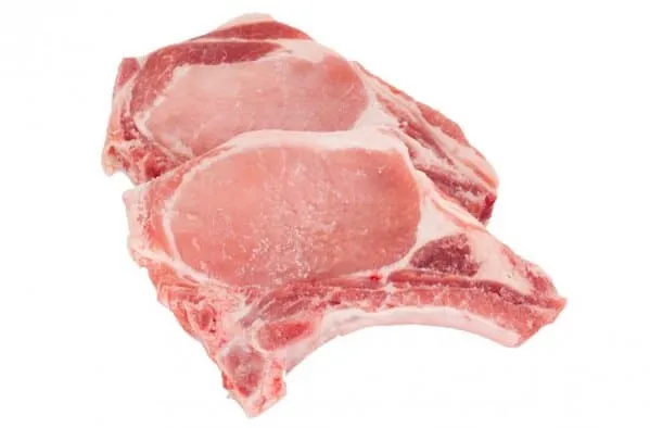 chuleta de lomo de cerdo